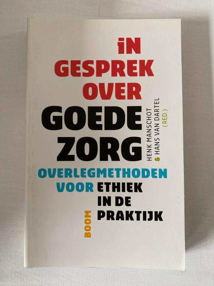 In gesprek over goede zorg, Boeken, Filosofie, Zo goed als nieuw, Ophalen of Verzenden