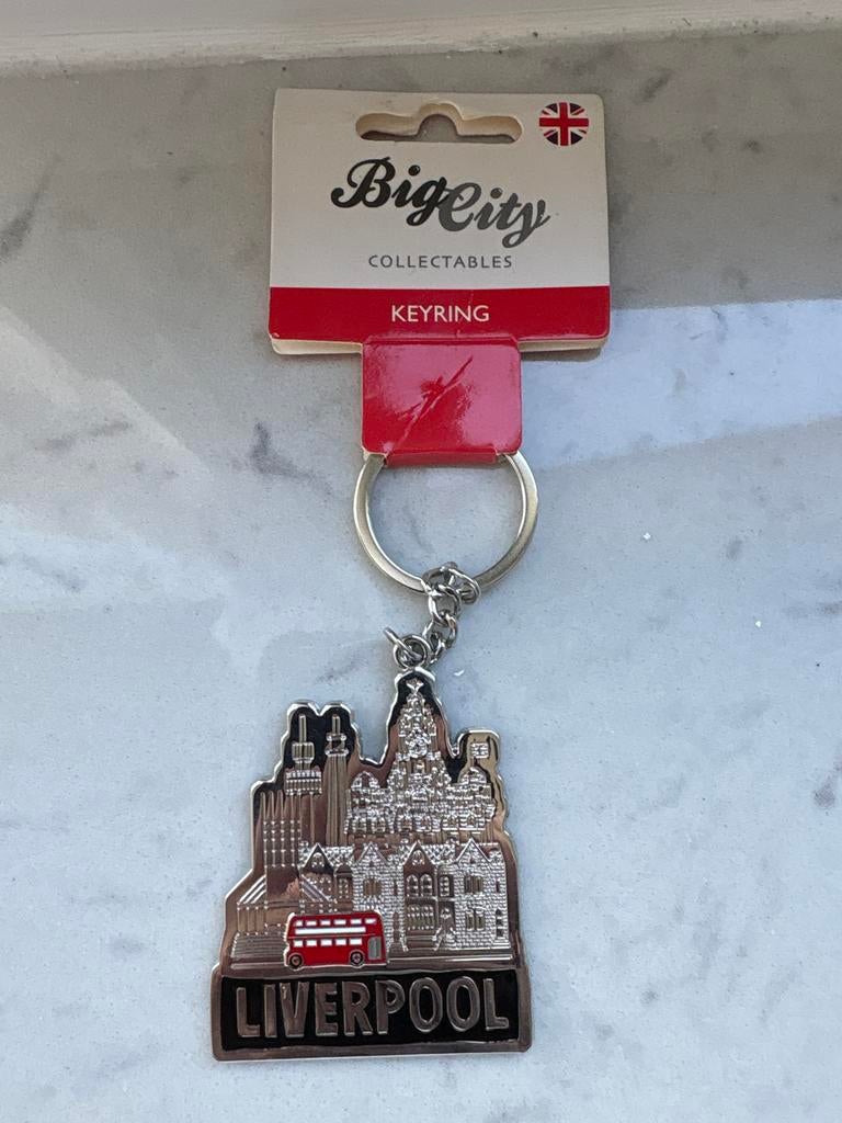 Nieuwe Liverpool Sleutelhanger met kaartje, Ophalen of Verzenden, Nieuw, Sport