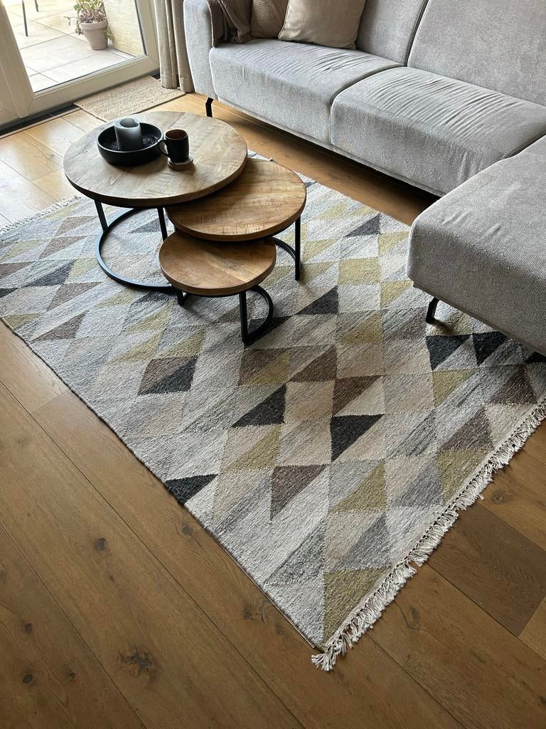 Vloerkleed inclusief antislip, Huis en Inrichting, Stoffering | Tapijten en Kleden, Ophalen, 150 tot 200 cm, 200 cm of meer, Zo goed als nieuw