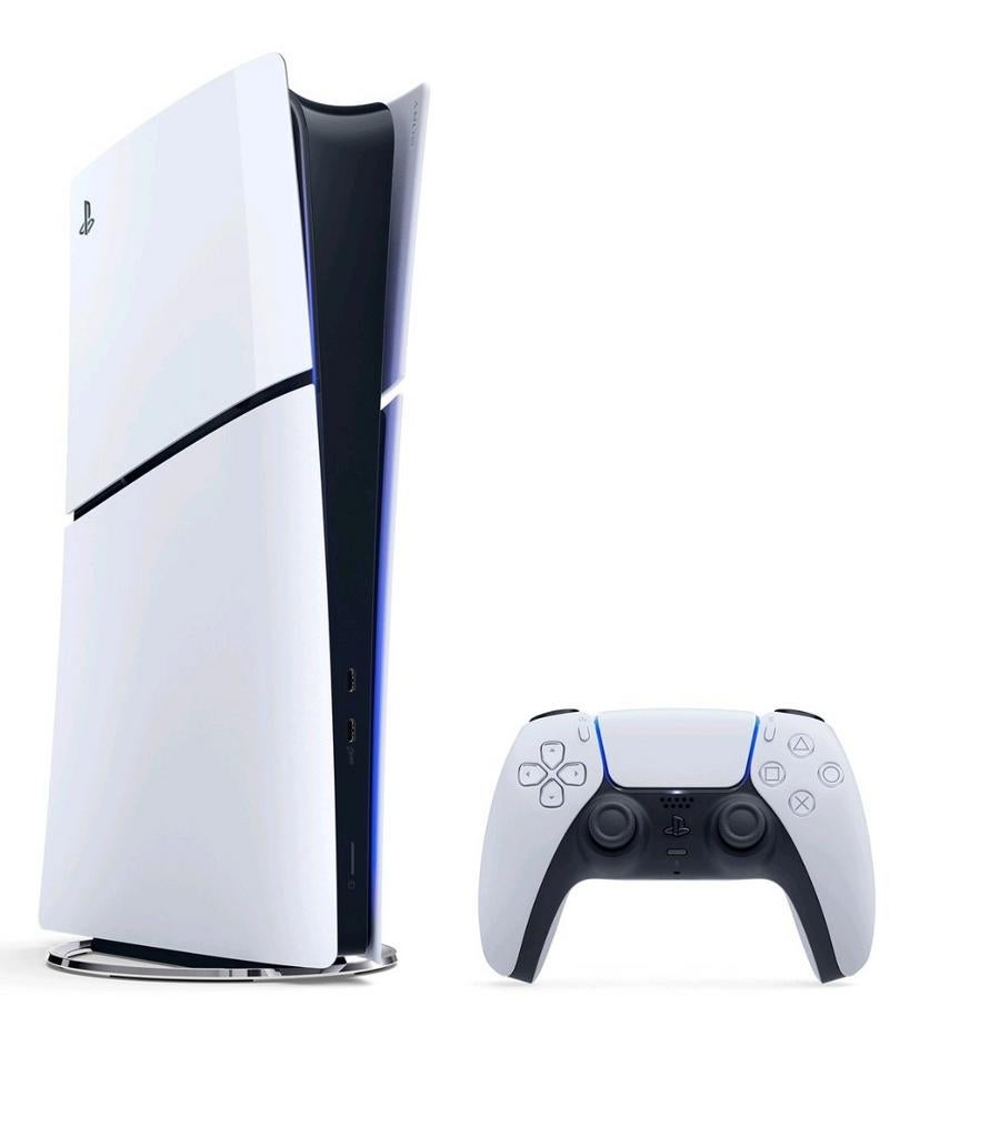 PlayStation 5 Slim (Digitale editie) met een aantal spellen, Ophalen, Zo goed als nieuw