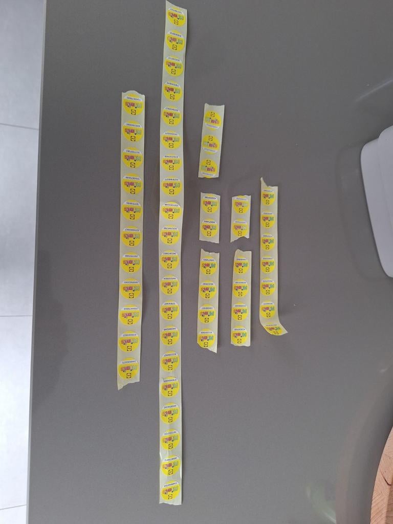 53 zegels van Lidl voor de knuffels, Lidl, Ophalen of Verzenden