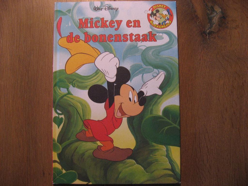 Mickey en de bonenstaak, Disney boekenclub, Verzenden, Zo goed als nieuw, Disney, Sprookjes