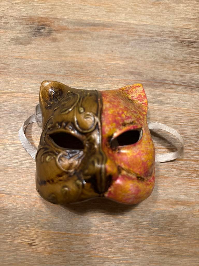 Masker Kat wanddecoratie, Ophalen of Verzenden, Zo goed als nieuw, Dier