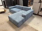 !!ALLES MOET WEG!! Naduvi Hoekbank Nina lichtblauw van 999, Niet ingevuld, 250 tot 300 cm, 150 cm of meer, Niet ingevuld