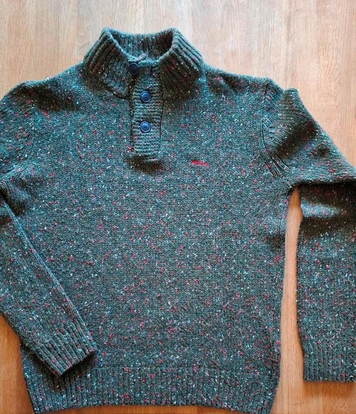 Herentrui NZA (New Zealand Auckland), Kleding | Heren, Truien en Vesten, Zo goed als nieuw, Maat 52/54 (L), Groen, Ophalen of Verzenden
