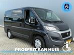 Fiat Ducato 2.3 Rolstoelbus Zelfrijder | Meerijder (Airco) A, Auto's, 12 maanden, Stof, Gebruikt, Zwart
