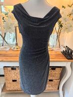 Chique, Donkerblauw-Zilver jurk RL, 36-38/6, nieuwe staat., Kleding | Dames, Blauw, Nieuw, Ophalen of Verzenden, Maat 36 (S)