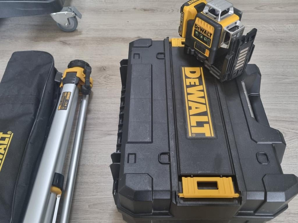 DeWALT DCE089D1G set, Ophalen of Verzenden, Zo goed als nieuw