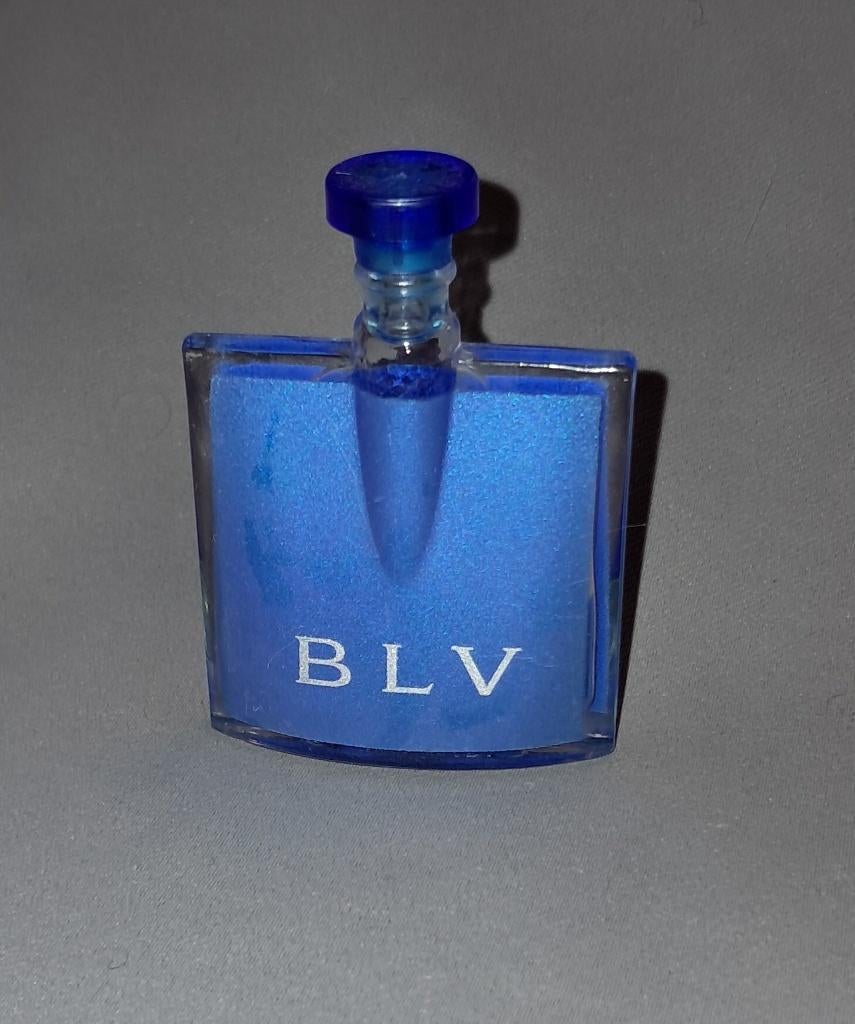 Volle parfum mini Bvlgari blv, Ophalen of Verzenden, Gebruikt, Miniatuur, Gevuld