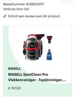 Bissell SpotClean Pro - Tapijt- en bekledingreiniger, Ophalen of Verzenden, Zo goed als nieuw, Waterstofzuiger
