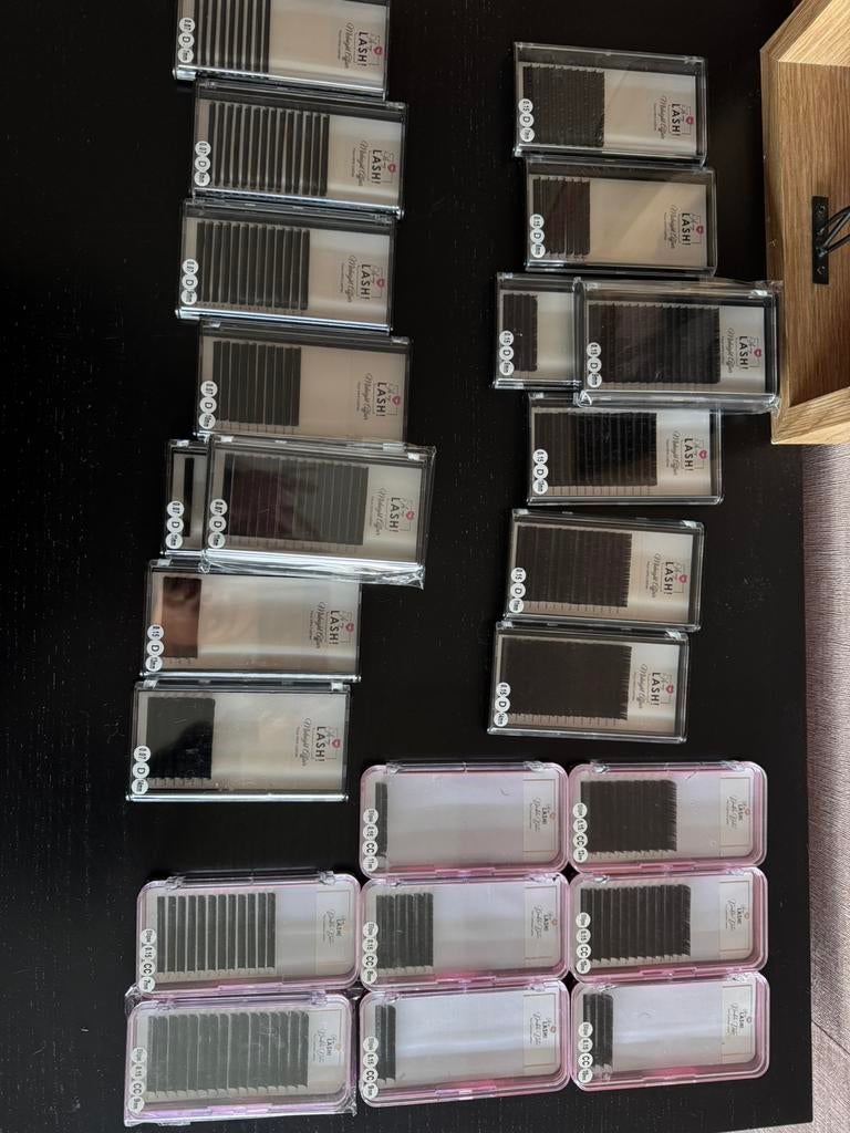 Wimperextensions oh my lash 0.15 / 0.07 / ellipse 0.15, Ogen, Zwart, Ophalen of Verzenden, Zo goed als nieuw