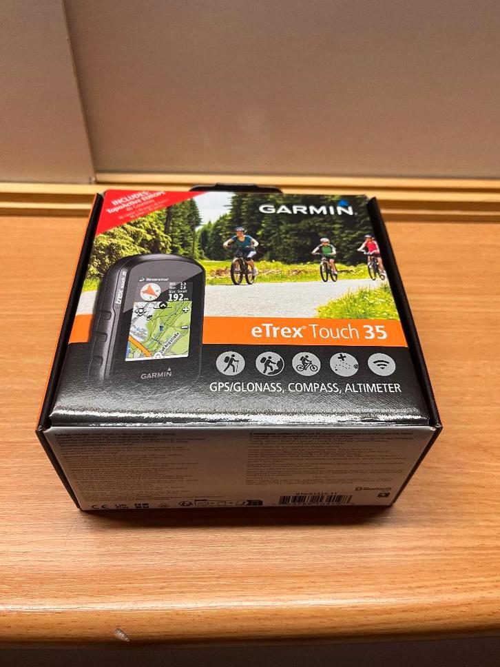 Garmin e trex touch 35, Fietsen en Brommers, Fietsaccessoires | Fietscomputers, Zo goed als nieuw, GPS, Ophalen of Verzenden