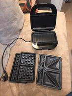 Philips 5000-Serie Sandwichmaker, Witgoed en Apparatuur, Wafelijzers, Ophalen of Verzenden, Uitneembare platen, Zo goed als nieuw
