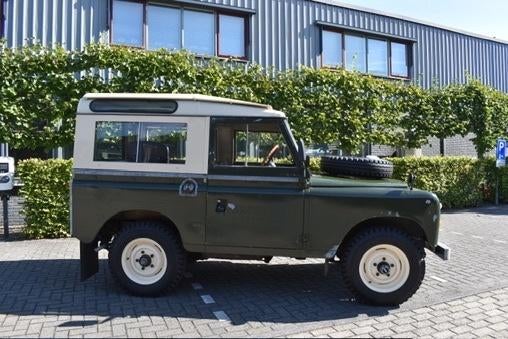 Land Rover 1969 Groen, Auto's, Land Rover, Zwart, 4 cilinders, Overige bekleding, Bedrijf