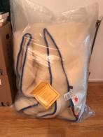 MOET WEG scheerwol deken 1 persoon nieuw rug bioresonantie, Eenpersoons, Verzenden, Wit, Nieuw