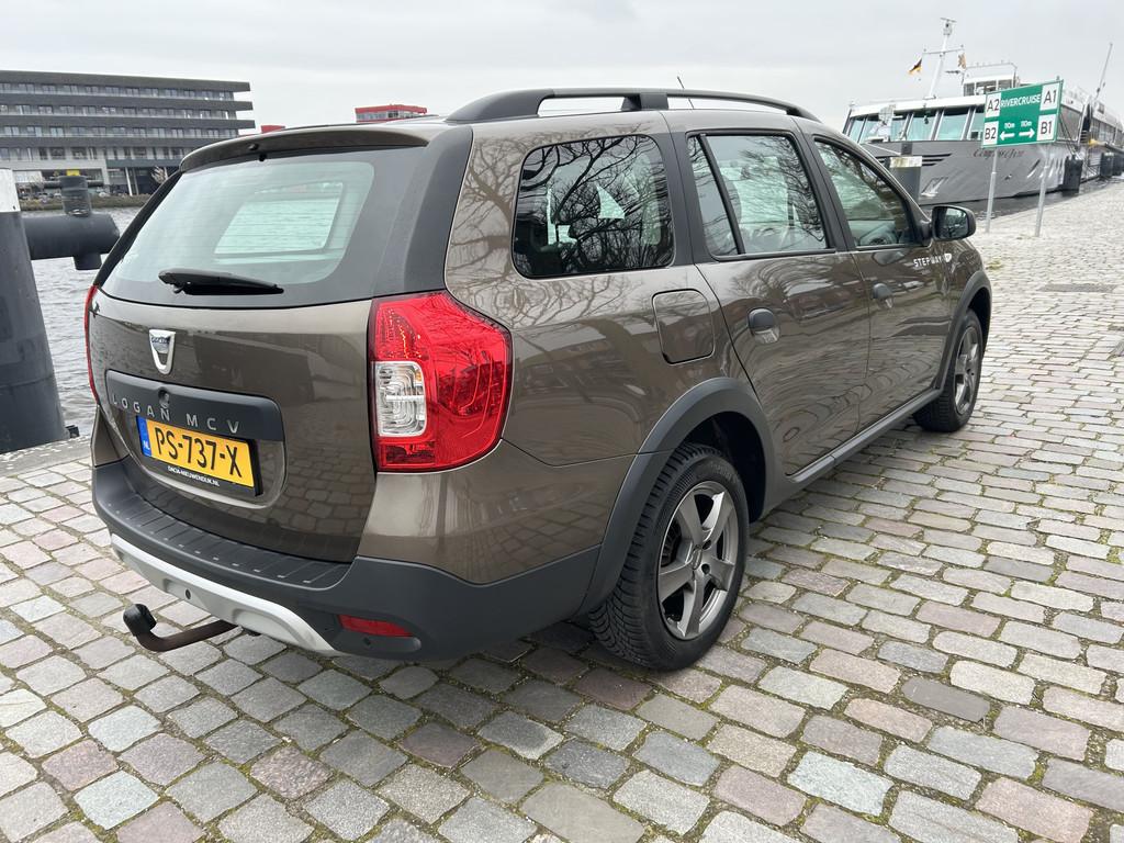 Dacia Logan MCV 0.9 TCe Stepway navigatie airco/ecc keurige, Auto's, Dacia, Voorwielaandrijving, 898 cc, Stof, Gebruikt