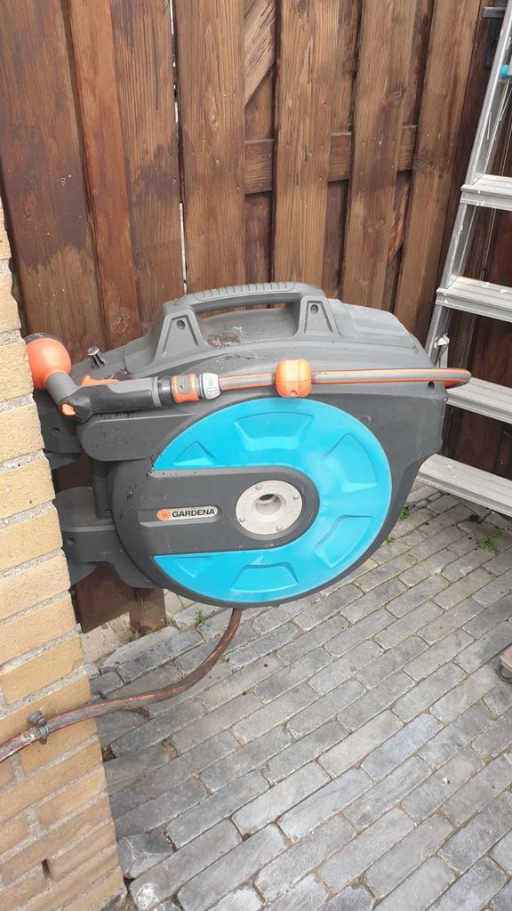 Gardena tuinslanghaspel 50 meter, Ophalen, Gebruikt