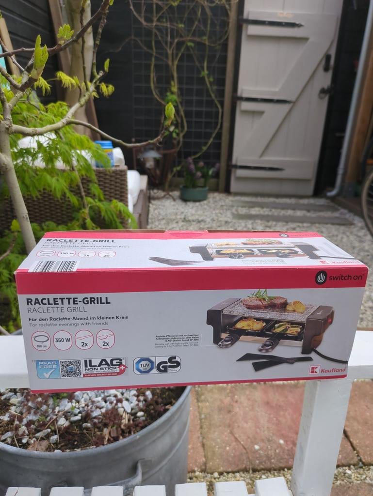 Raclette grill, mini voor 2 personen, Ophalen of Verzenden