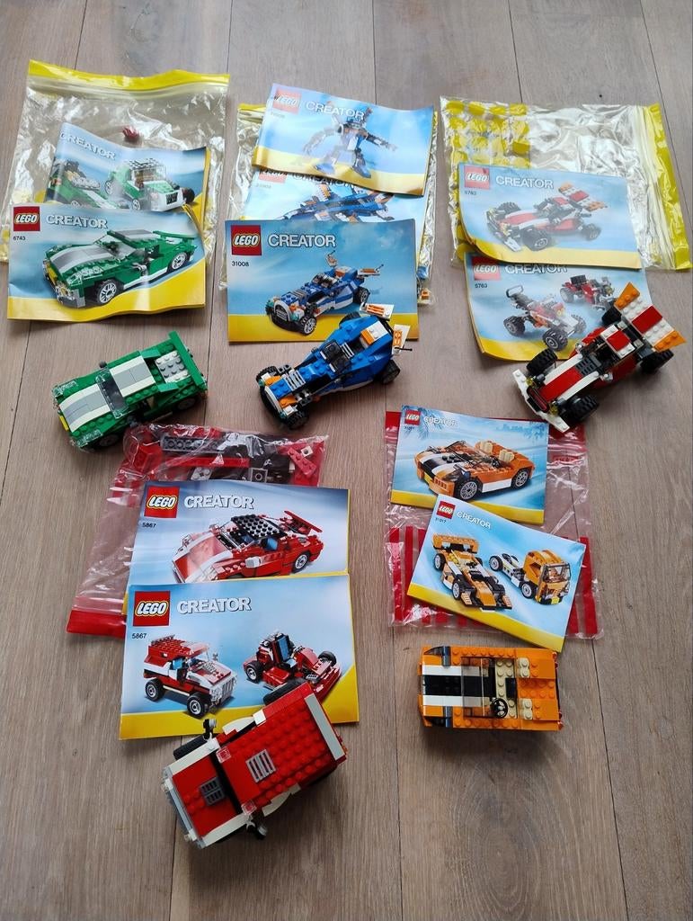 5x Lego Creator Sets, Ophalen, Gebruikt