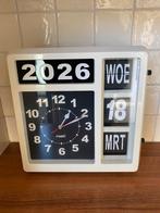 Fysic Jumbo Analoge Klok met Datum en Jaarweergave, Fysic, Info@fysic.nl, Ophalen of Verzenden, Zo goed als nieuw