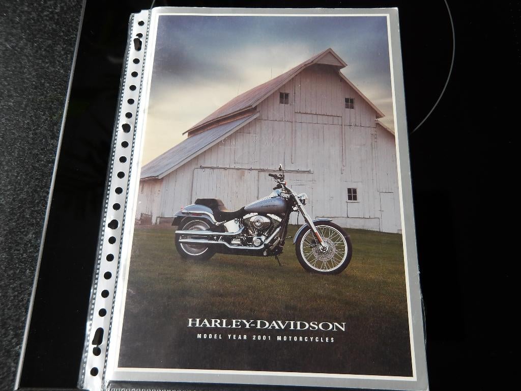 Folder Harley Davidson 2001 Motorcycles, Motoren, Verzenden, Harley-Davidson of Buell
