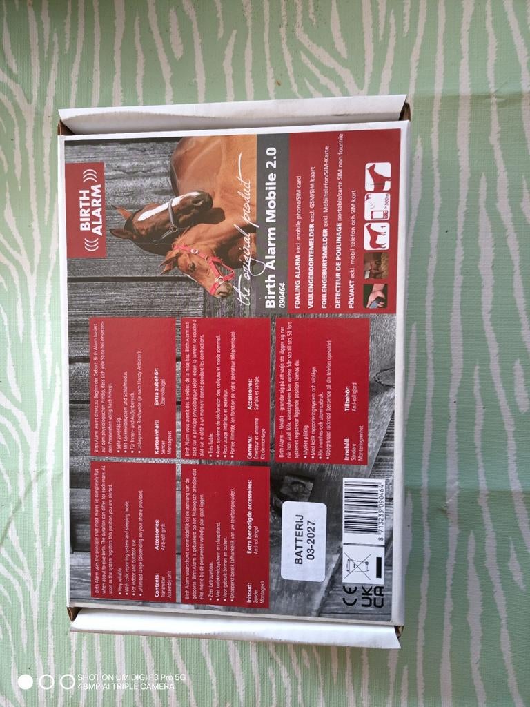 birth alarm geboorte melder, Ophalen of Verzenden, Nieuw