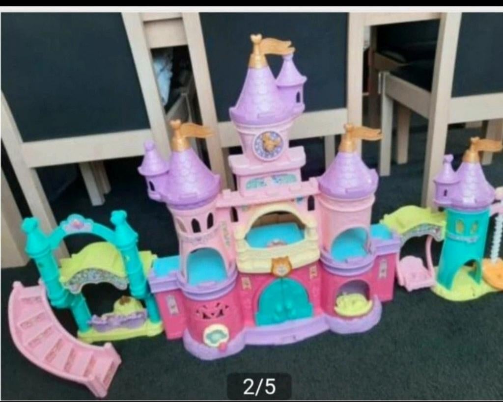 V tech vrolijke vriendjes magisch koninkrijk droomkasteel, Ophalen, Zo goed als nieuw