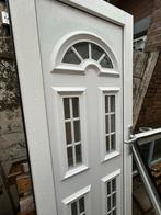 Voordeur wit 201x78 cm met glas, Ophalen, Kunststof, Gebruikt, Minder dan 80 cm
