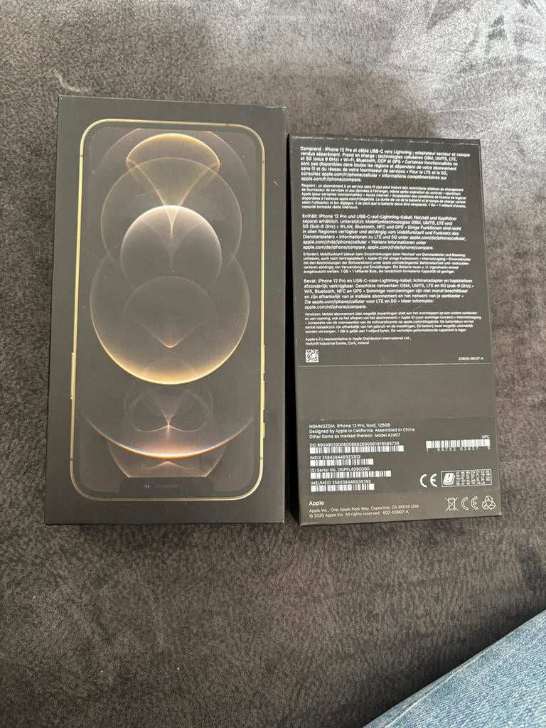 iPhone 12 Pro Goud, Telecommunicatie, Mobiele telefoons | Apple iPhone, Ophalen, IPhone 12 Pro, Zonder simlock, Zonder abonnement