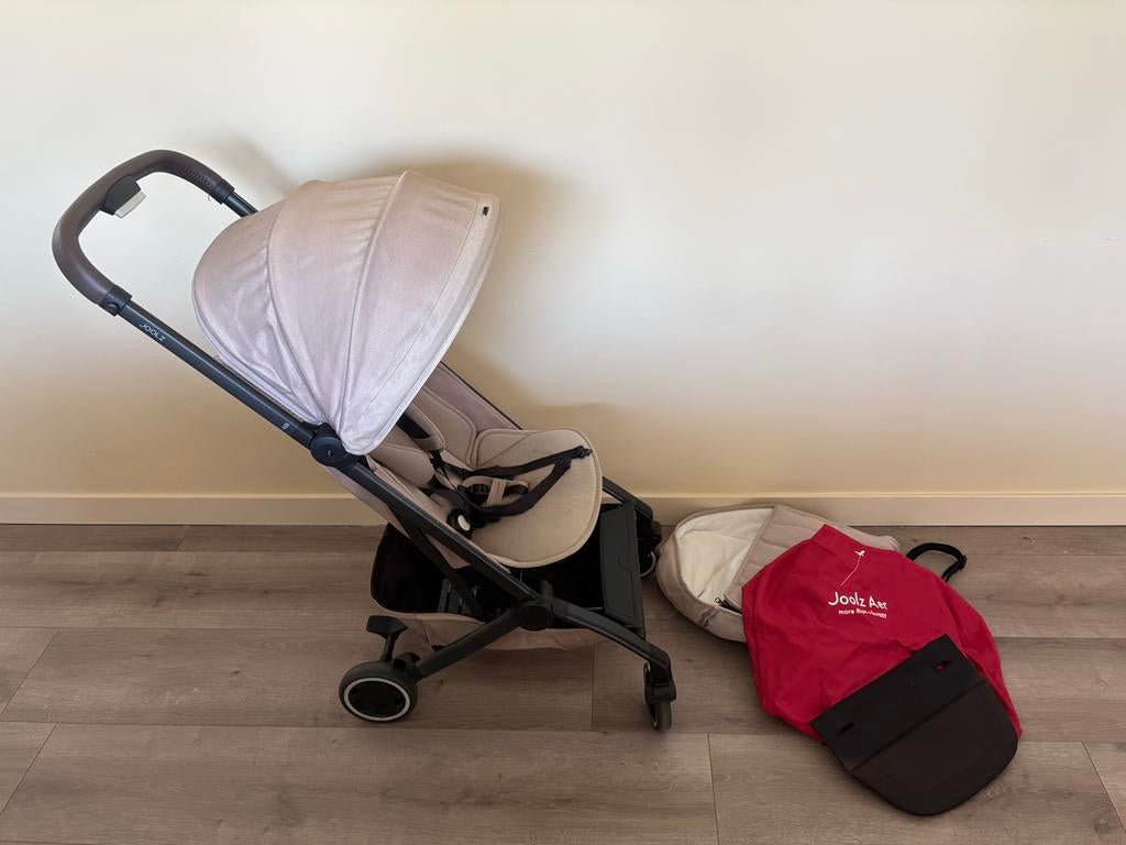 Joolz Aer Buggy met accessoires, Kinderen en Baby's, Buggy's, Gebruikt, Overige merken, Verstelbare rugleuning, Voetenzak, Ophalen