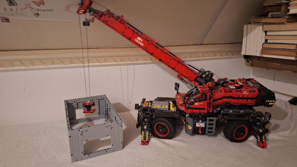 Lego kraan 42082, Kinderen en Baby's, Speelgoed | Duplo en Lego, Ophalen, Compleet, Gebruikt, Lego