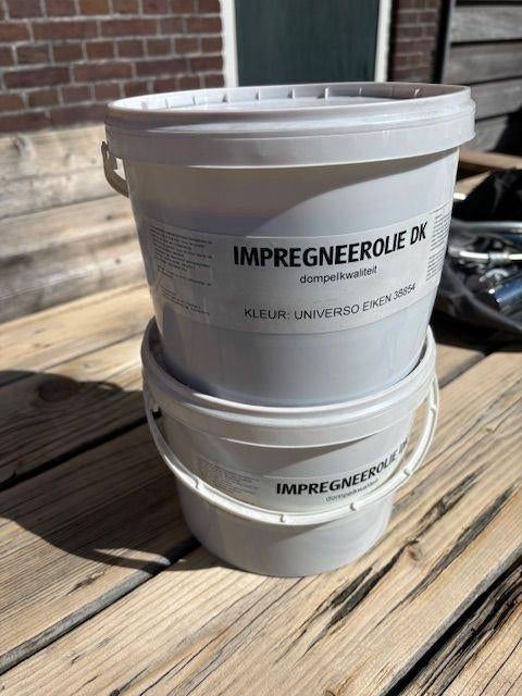 impregneer olie tegen verrotten van hout impregneer olie, Ophalen, Nieuw