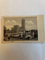 Ansichtkaart Hilversum Raadhuis - Gelopen, Ophalen of Verzenden, 1920 tot 1940, Gelopen, Noord-Holland