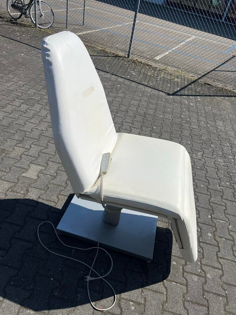 Behandel stoel, Gebruikt, Wit, Leer, Eén