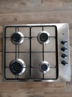 Etna RVS gaskookplaat (T107HRVSA1D-E1) propaan, Witgoed en Apparatuur, Ophalen, Gebruikt, 4 kookzones, Inbouw