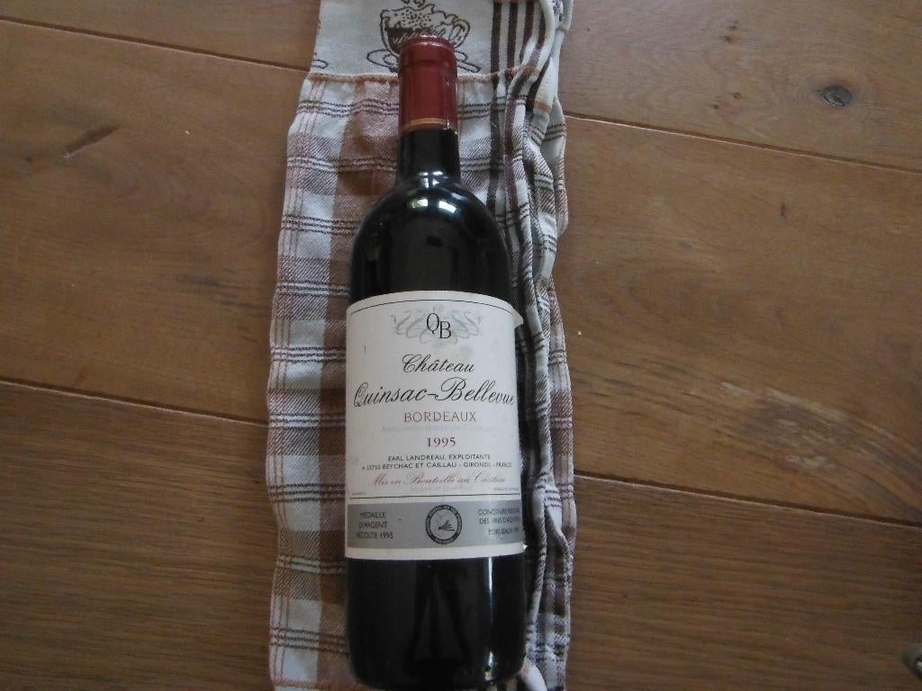 Chateau Quinsac-Bellevue Bordeaux 1995, Verzenden, Frankrijk, Nieuw, Rode wijn
