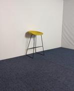 9 x Barkruk HAY About A Stool 'AAS' 39 - geel/zwart, Ophalen, Gebruikt, Met voetsteun, 60 tot 90 cm