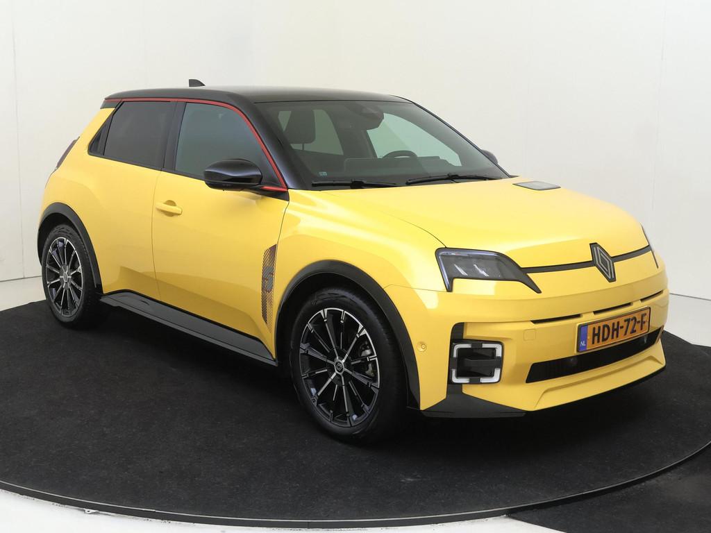 Renault 5 comfort range iconic cinq 52 kWh | Automaat | Navi, Auto's, Renault, Stof, Gebruikt, Overige kleuren, 150 pk