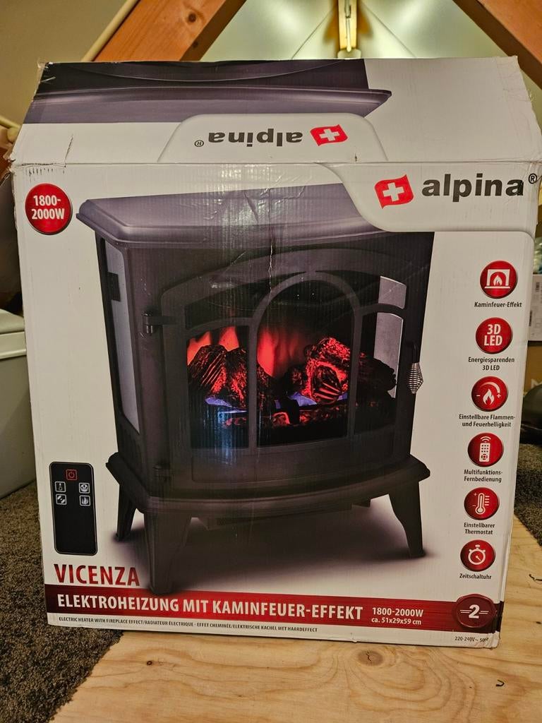 Elektrische haard - Sfeervolle warmte voor uw huis, Ophalen of Verzenden, Nieuw, Vrijstaande haard, Elektrische haard