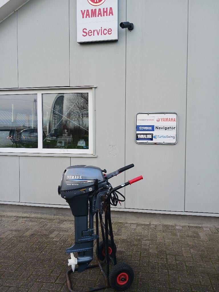 yamaha 8 pk viertakt elektrische start, Ophalen, Gebruikt, 5 tot 10 pk, Viertaktmotor