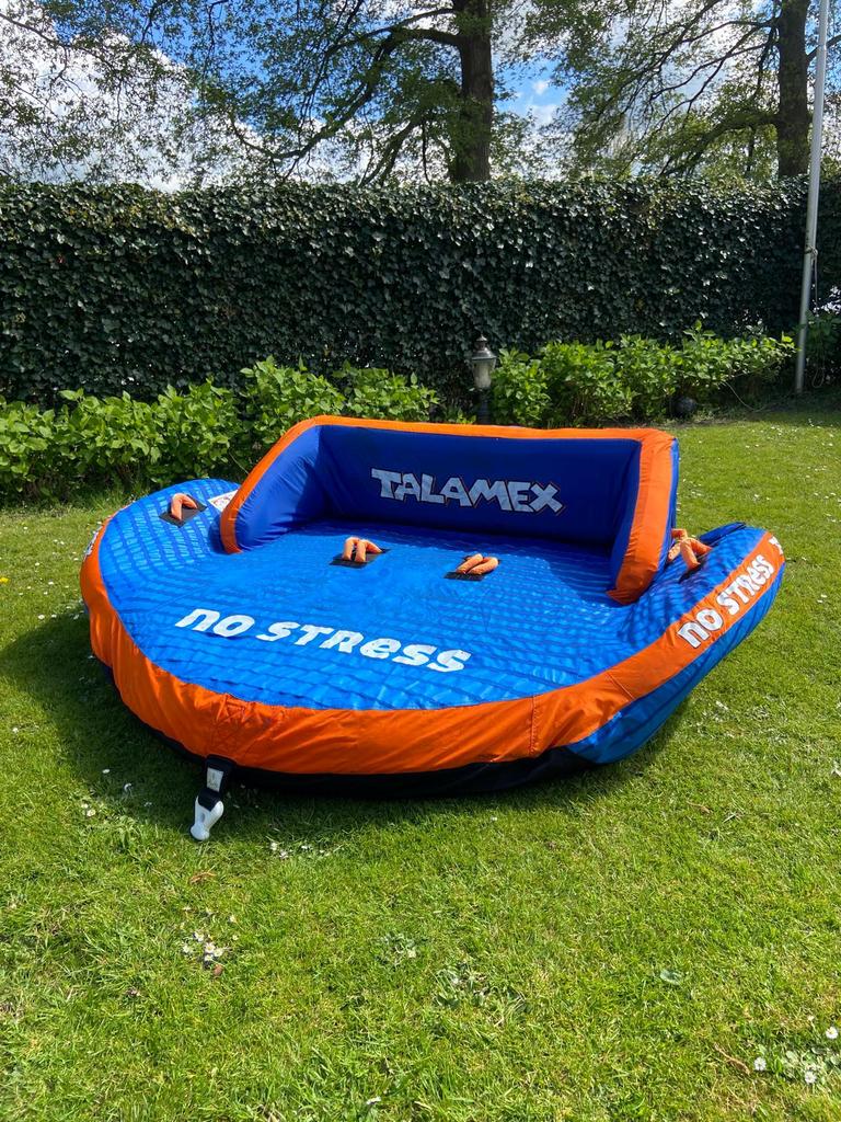 Funtube TALAMEX "NO STRESS" - BAND VOOR ACHTER DE BOOT, Watersport en Boten, Ophalen, Zo goed als nieuw
