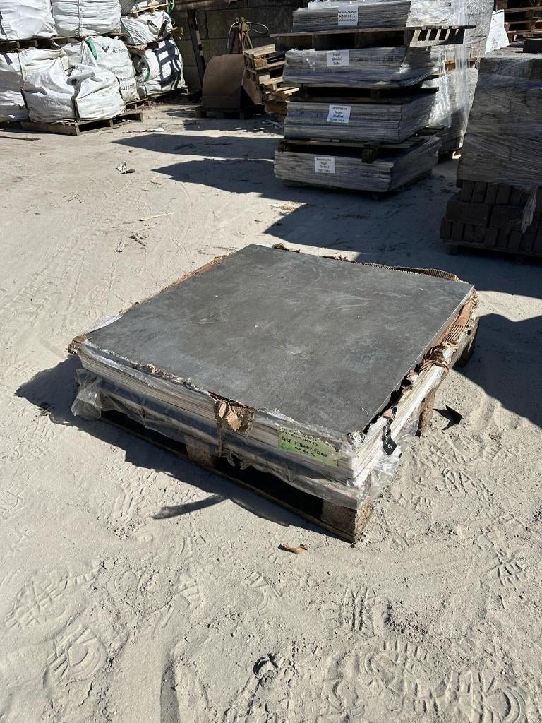 4 stuks 90x90x3 Robusto Ceramica Liberty Dark, Ophalen, Keramiek, Nieuw, Minder dan 5 m²