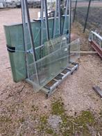 Glas met bok, Doe-het-zelf en Verbouw, Glas en Ramen, Ophalen, 160 cm of meer, Zo goed als nieuw, Glasplaat