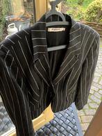 Linnen blazer, Kleding | Dames, Ophalen of Verzenden, Zo goed als nieuw, Maat 42/44 (L), Zwart