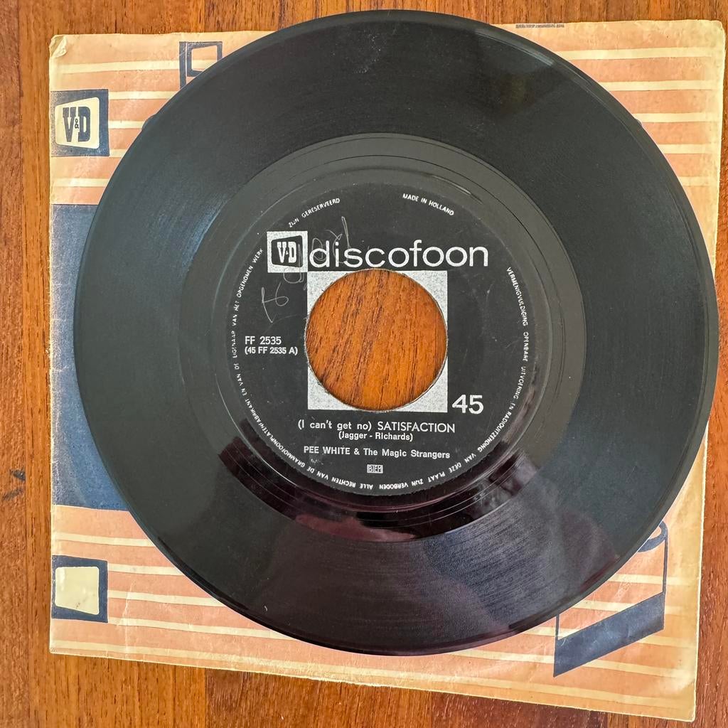 Pee White & the Magic Stranglers - Satisfaction   Nederbeat, Verzenden, Gebruikt, Pop