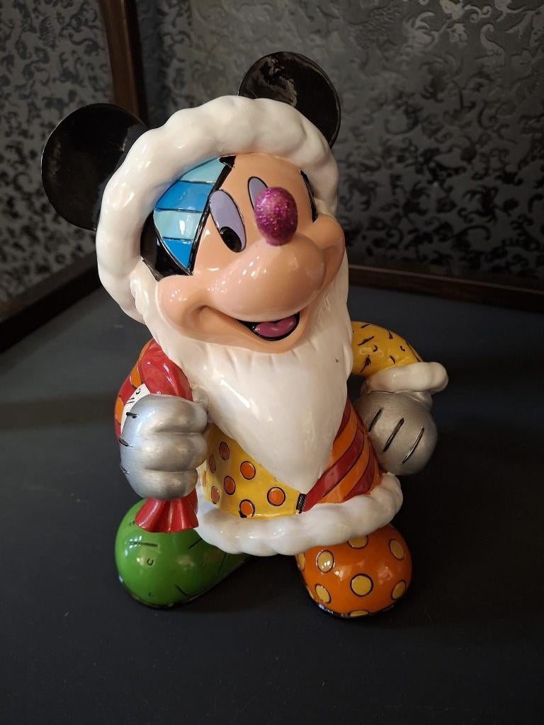 mickey mouse Britto beeld, Ophalen, Mickey Mouse, Zo goed als nieuw, Beeldje of Figuurtje