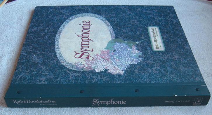 Rath & Doodeheefver behangstalenboek Symphony (nieuwstaat), Hobby en Vrije tijd, Knutselen, Zo goed als nieuw, Materiaal, Ophalen