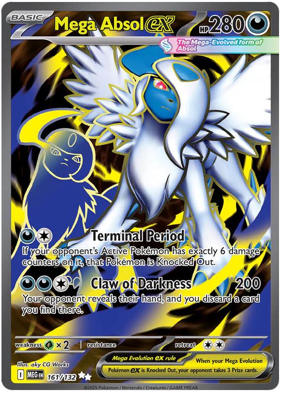 Mega Absol EX 161/132, Ophalen of Verzenden, Nieuw