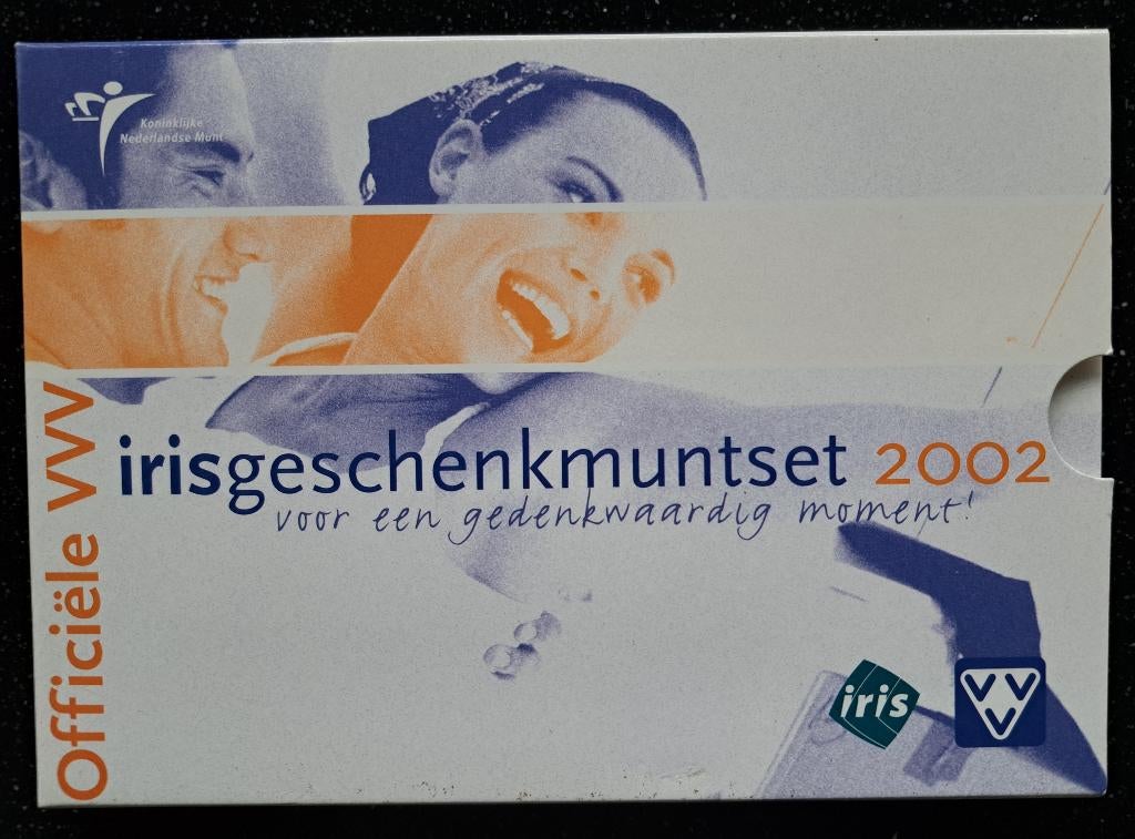 Muntset 2002 VVV-Iris geschenkset, Postzegels en Munten, Munten | Nederland, Ophalen of Verzenden, Koningin Beatrix, Euro's, Setje