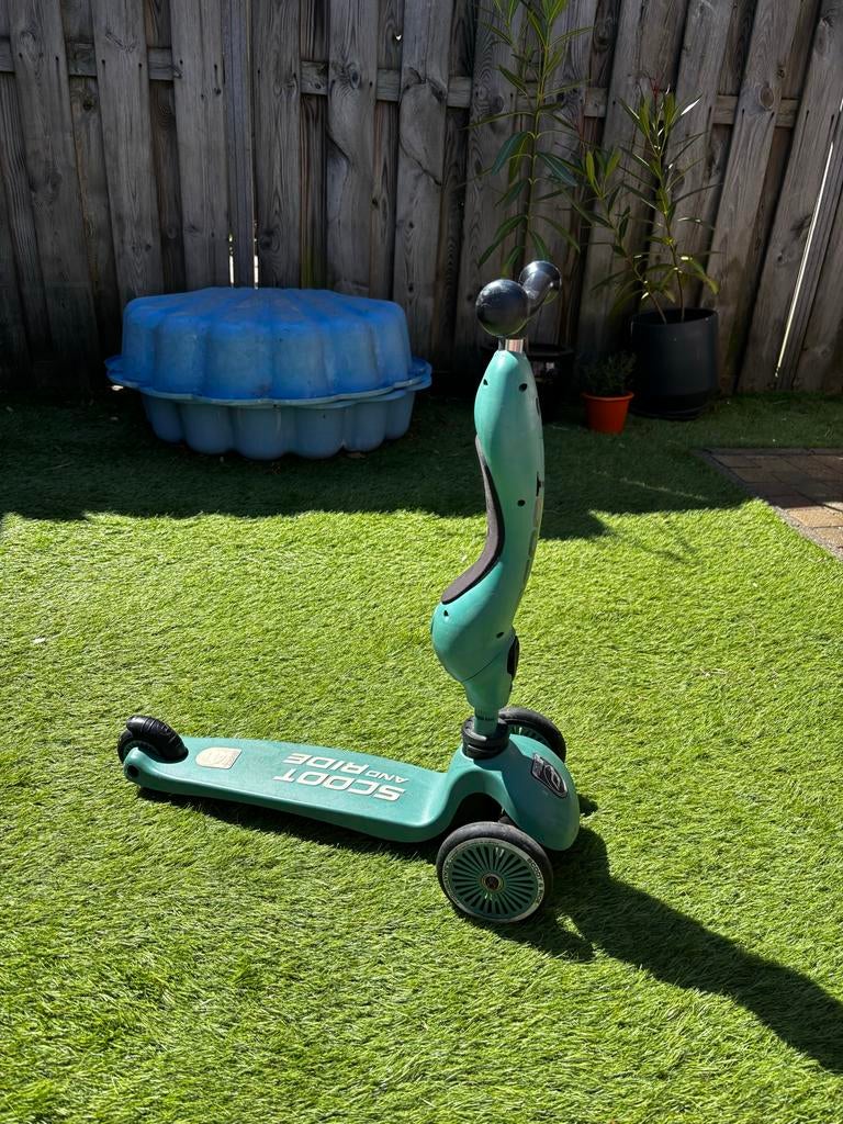 Scoot and Ride Step / Loopfiets Groen, Fietsen en Brommers, Steps, Gebruikt, Overige typen, Ophalen